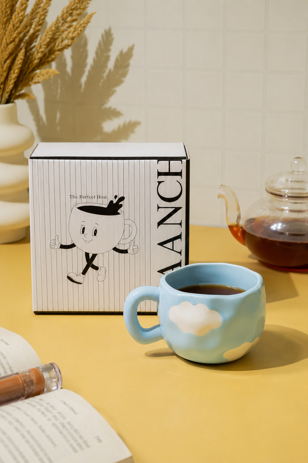 Whimsical Cloud Blue Cup 250 ML