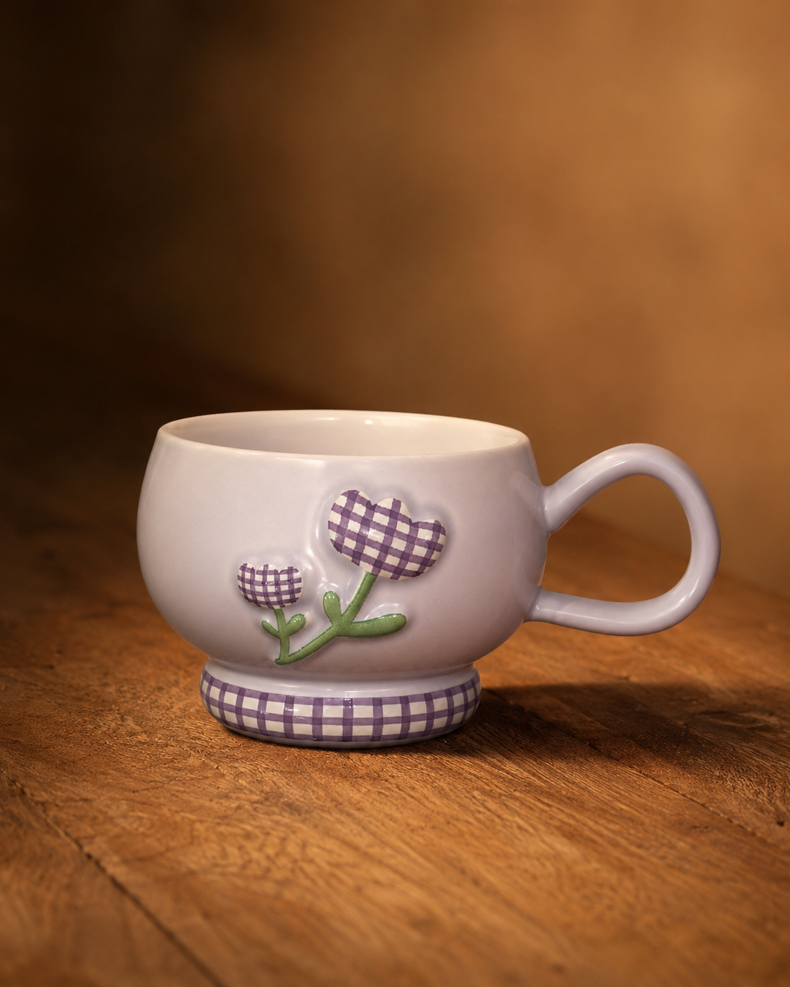 Lilac Picnic Ceramic Mug 350 ML