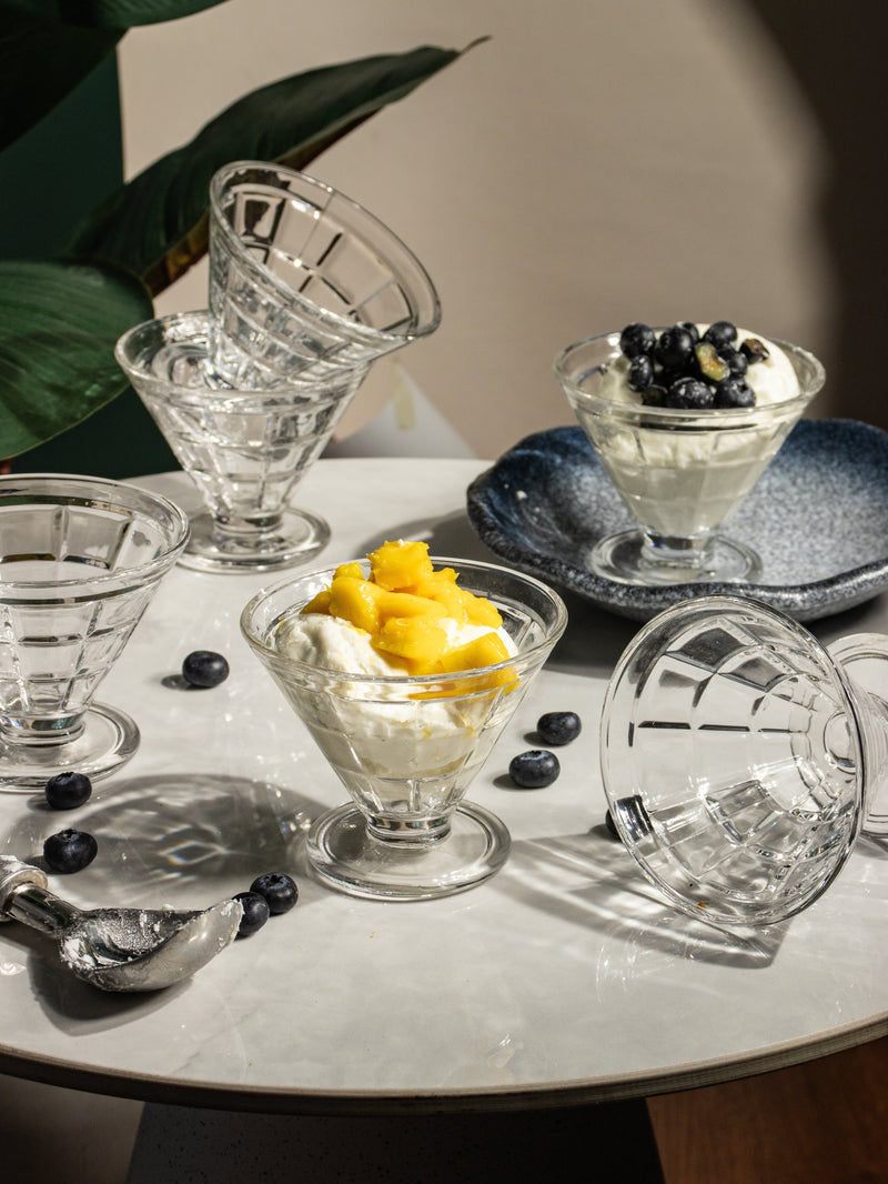 Build Your Own Sweet Paradise: DIY Sundae Stations at Home with Glass Ice Cream Cups
