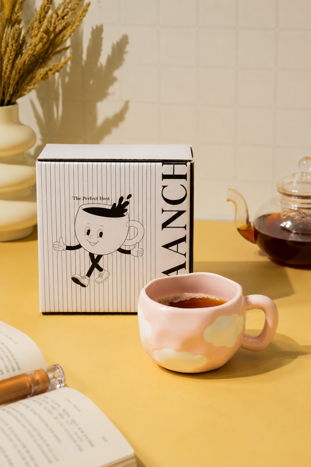 Whimsical Cloud Pink Cup 250 ML