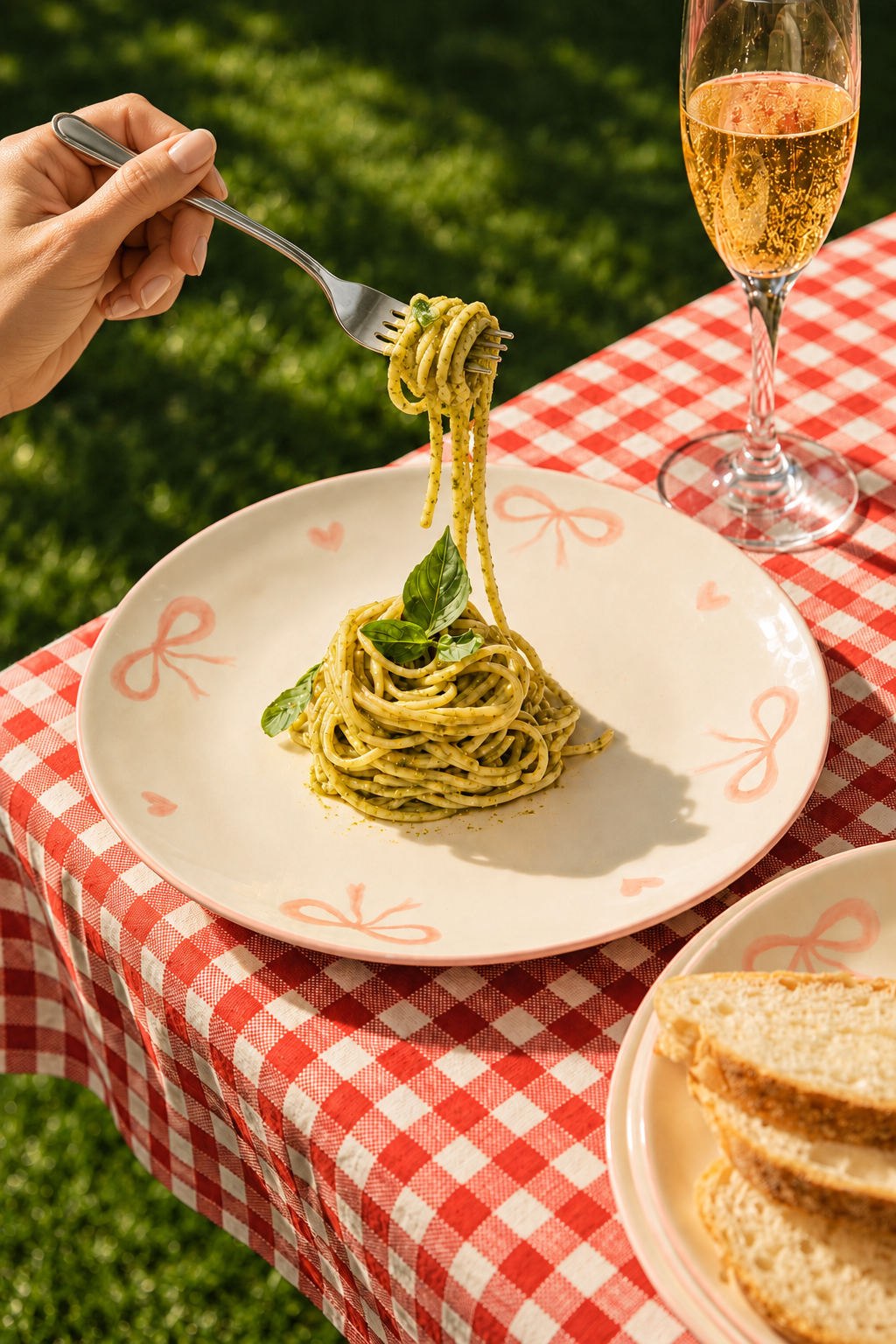 Amélie Bow Dinner Plate Set Of 4