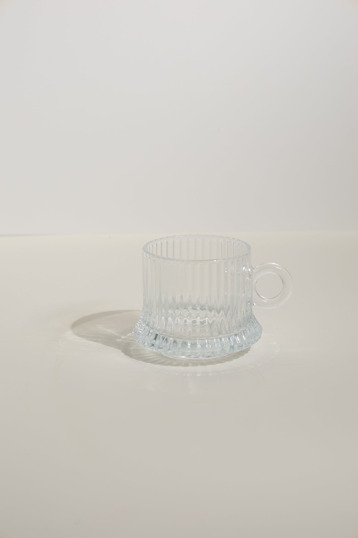 Tea Glass Set with Saucer