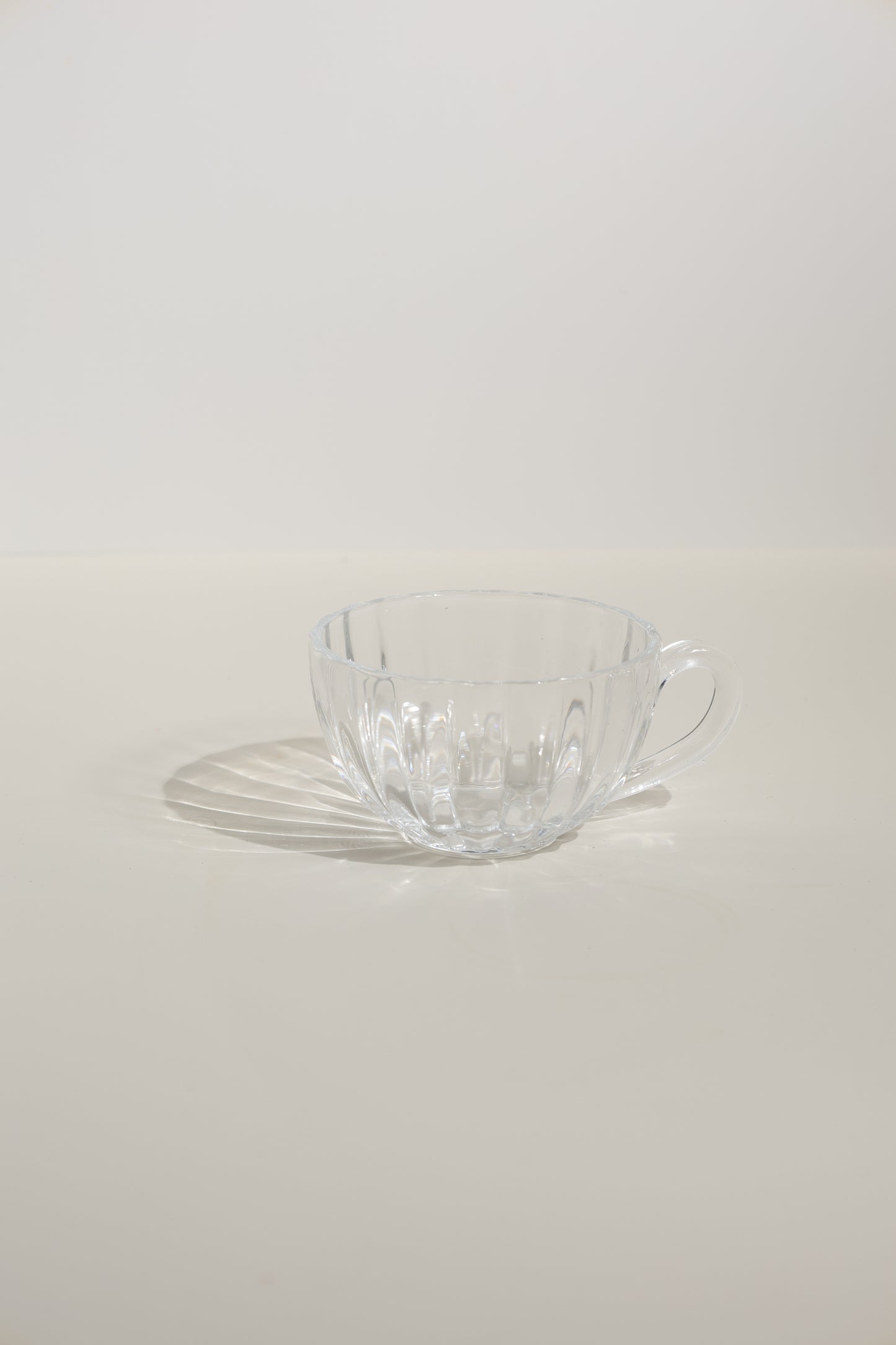 Tea Glass Set With Saucer