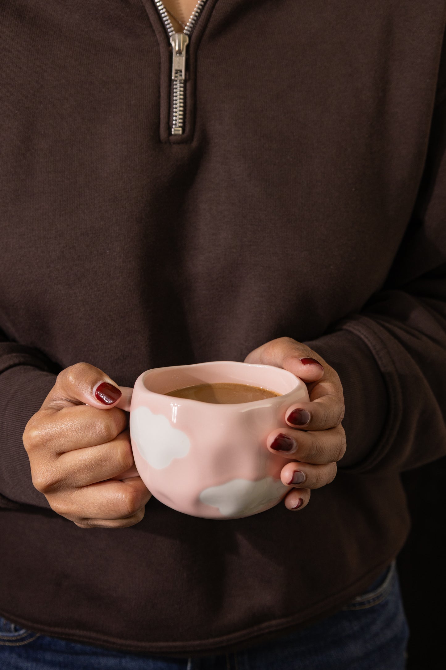 Whimsical Cloud Pink Cup 250 ML