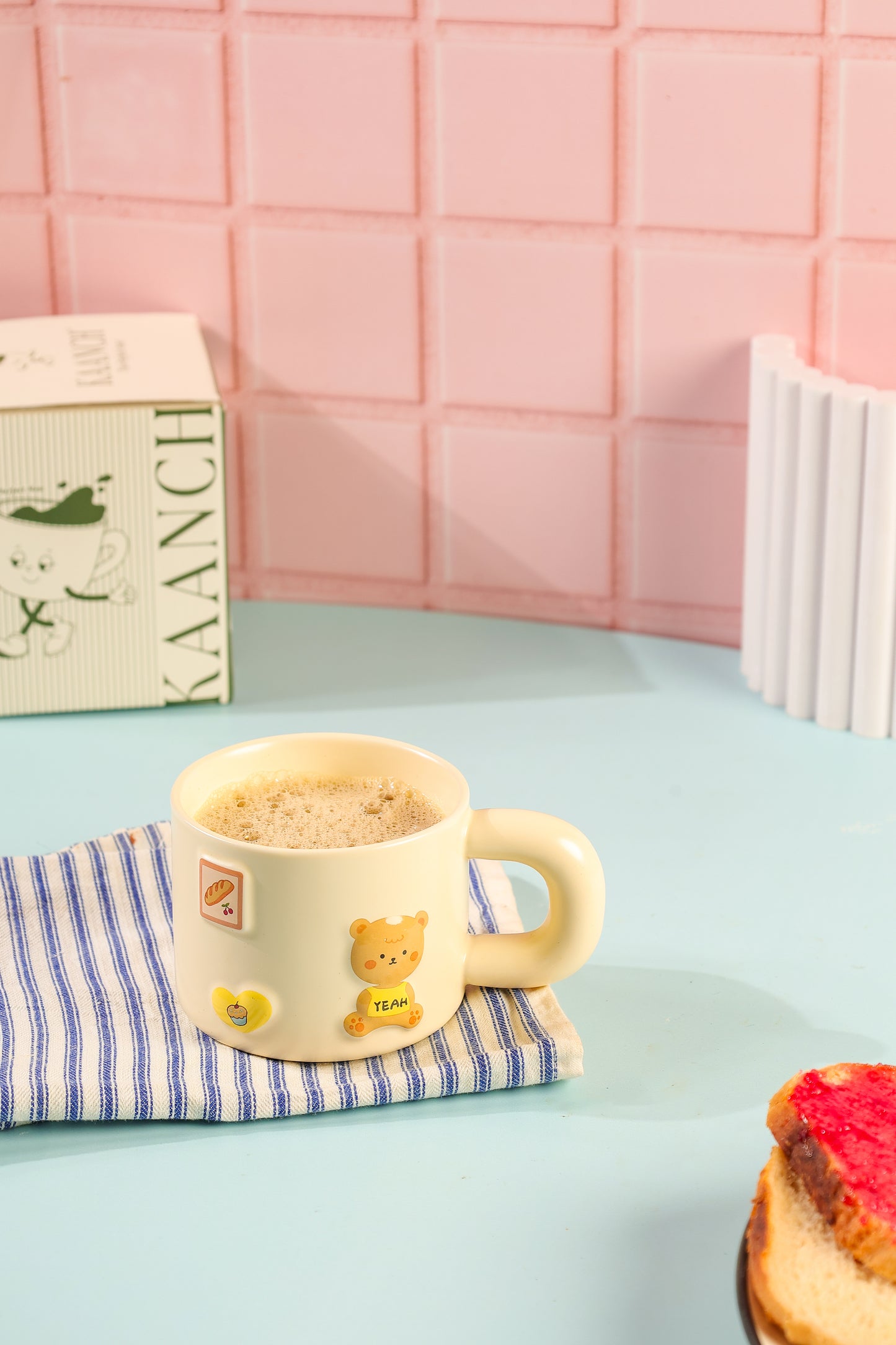 The Teddy Mug Yellow 430ML