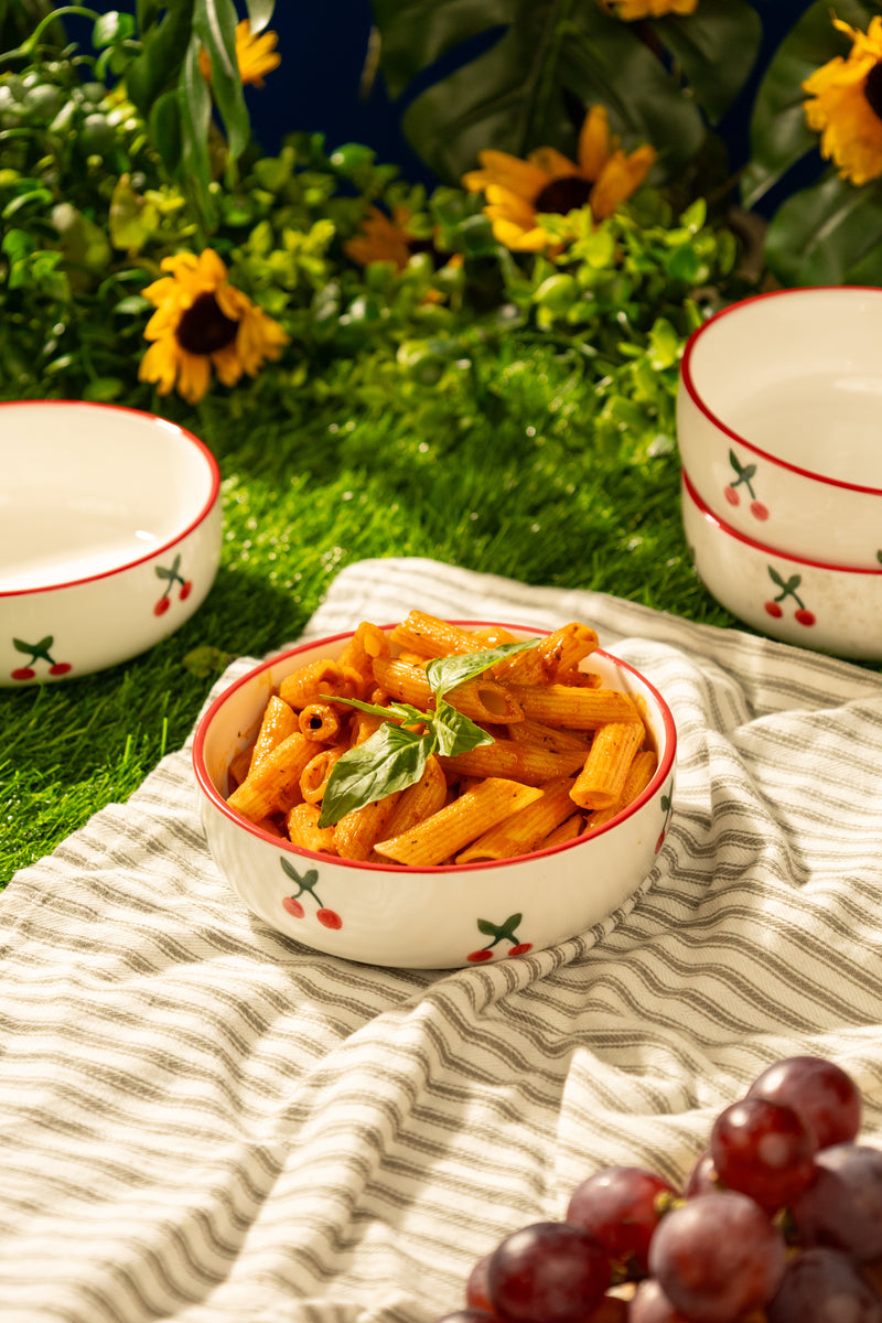 Cerise Everyday Bowl Set