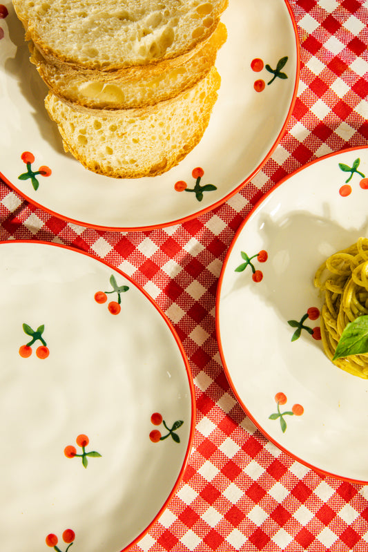 Amélie Bow Quarter Plate Set of 4